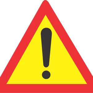 General Warning Temporary road sign (TW339)