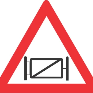 SABS Gate road sign (W314)