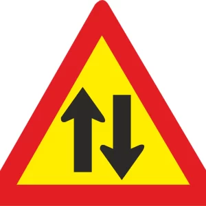 Two - Way Traffic Temporary road sign (TW212)
