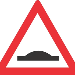 Speed Humps road sign (W332)